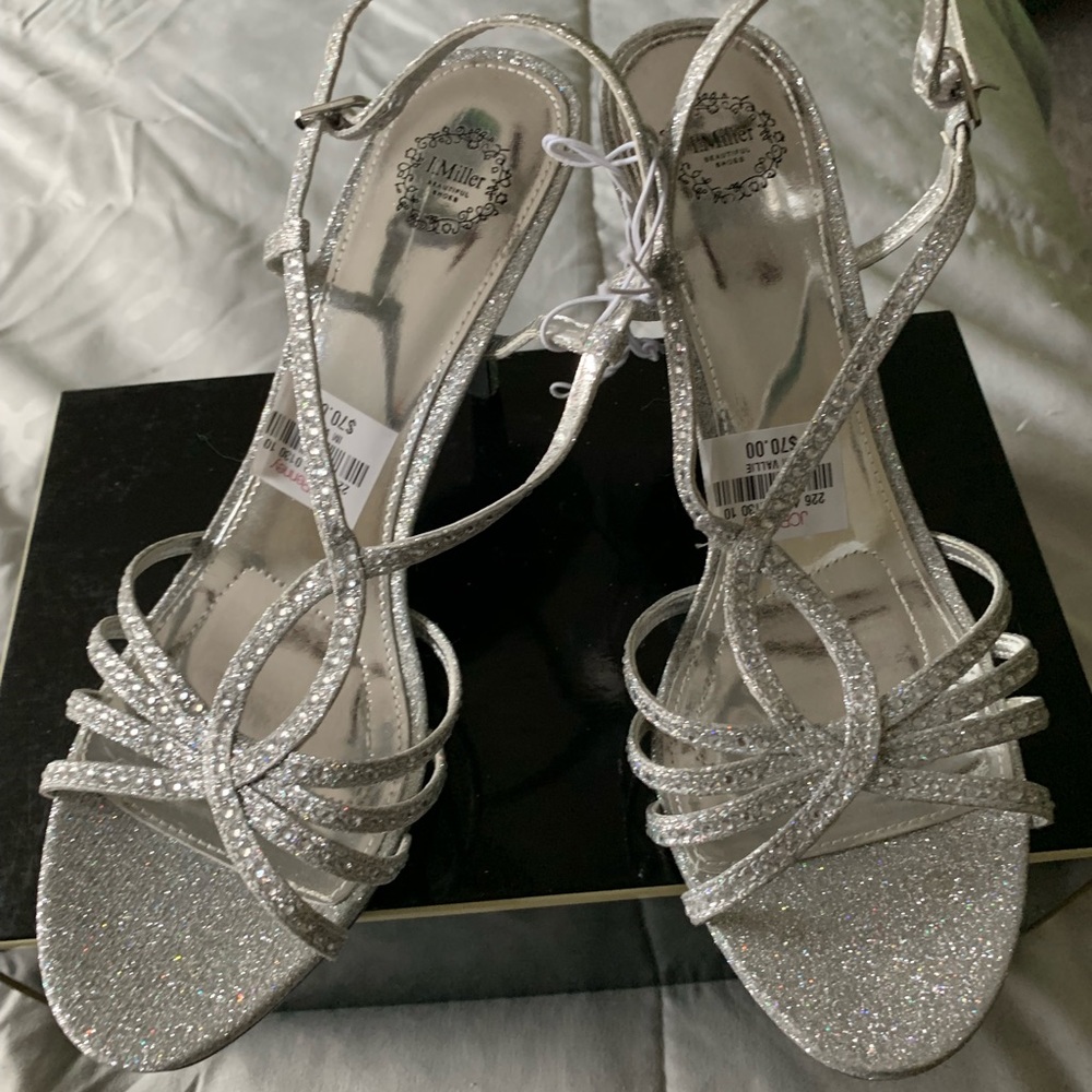 I. Miller Sparkly Formal Heels